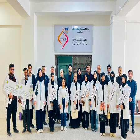 زيارة علمية لطلبة  جامعة المستقبل 