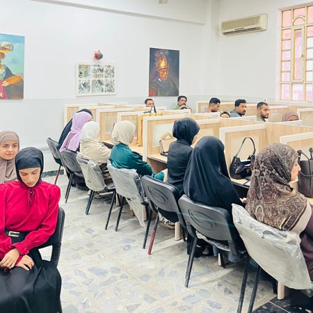 اعلام جامعة بابل - كلية فنون الجميلة