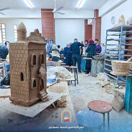 اعلام جامعة بابل - كلية فنون الجميلة