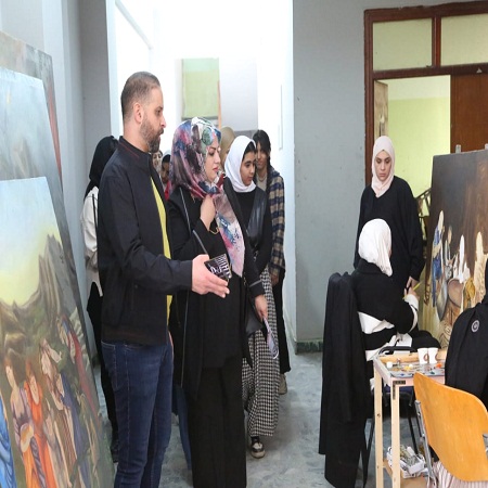 اعلام جامعة بابل - كلية فنون الجميلة