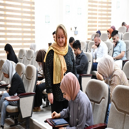 اعلام جامعة بابل - كلية طب حمورابي