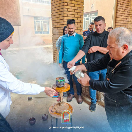 اعلام جامعة بابل - كلية فنون الجميلة