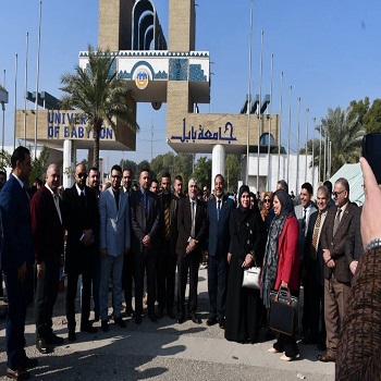 اعلام جامعة بابل - كلية طب حمورابي