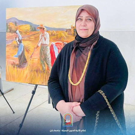 اعلام جامعة بابل - كلية فنون الجميلة