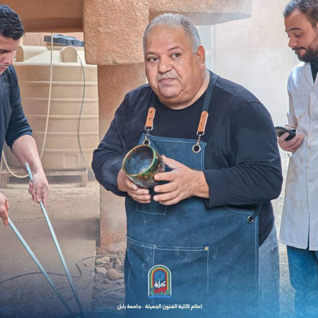 اعلام جامعة بابل - كلية فنون الجميلة