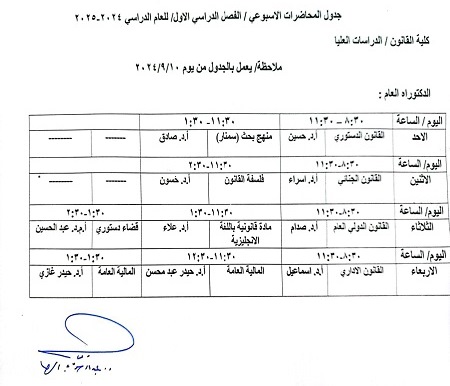 اعلام جامعة بابل - كلية الادارة والاقتصاد