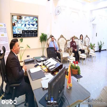 اعلام جامعة بابل - كلية الادارة والاقتصاد