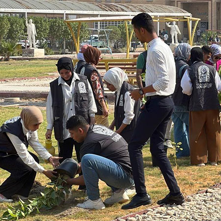 اعلام جامعة بابل - كلية فنون الجميلة