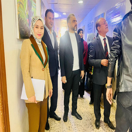 اعلام جامعة بابل - كلية فنون الجميلة