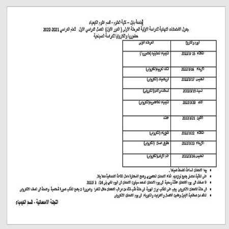 اعلام جامعة بابل - كلية العلوم