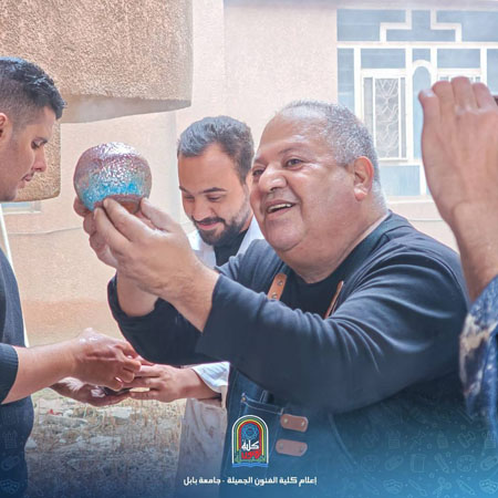 اعلام جامعة بابل - كلية فنون الجميلة