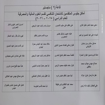 اعلام جامعة بابل - كلية الادارة والاقتصاد