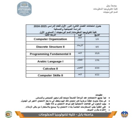 اعلام جامعة بابل - كلية الطب