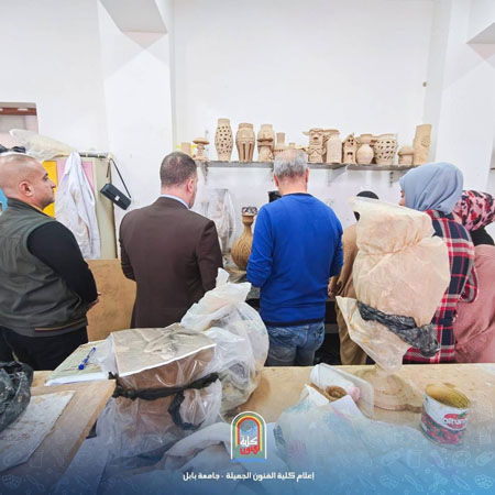 اعلام جامعة بابل - كلية فنون الجميلة