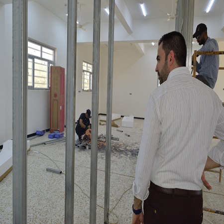 اعلام جامعة بابل - كلية هندسة المواد