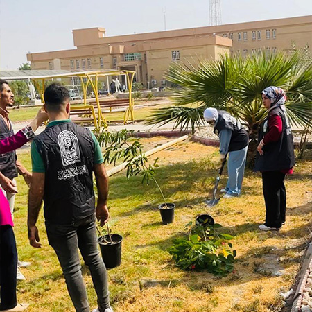 اعلام جامعة بابل - كلية فنون الجميلة