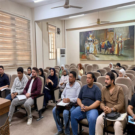 اعلام جامعة بابل - كلية فنون الجميلة