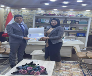 الأستاذ الزائر د. رضا الفيشاوي من مصر