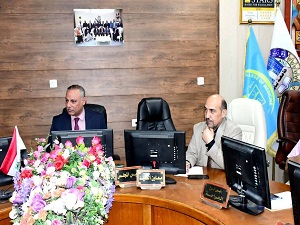 اجتماع لجنة المناهج في طب بابل
