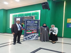 مشاركة في المؤتمر العلمي الدولي الاول للعلوم المتقدمة و تطبيقاتها ...