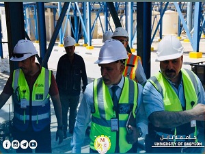 كلية الهندسة تجري زيارة ميدانية إلى شركة الفرات العامة للصناعات الكيماوية