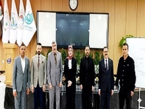 مشاركة مدير قسم ضمان الجودة في الدورة الوزارية الخاصة بتطبيق معايير تقييم الأداء المؤسسي