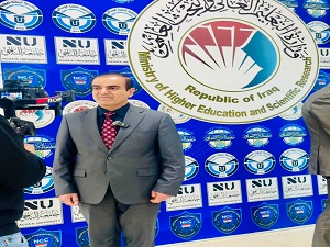 رئيس جامعة بابل يشارك في الملتقى العلمي الوطني للأمن السيبراني