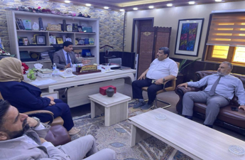 دائرة المساعد العلمي تعقد اجتماع لجنة استثمار طاقات المبتعثين مع رئيس وحدة استثمار طاقات المبتعثين