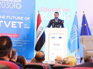 وزير التعليم يفتتح مؤتمرا دوليا عن مستقبل التعليم والتدريب المهني والتقني