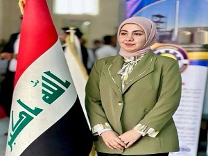 تدريسية في جامعة بابل تنشر بحثا في مجلة أمريكية عن التحليل الحراري