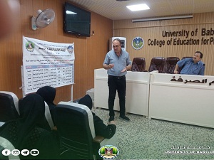 ورشة في كلية التربية للعلوم الصرفة عن التدريب على الادوات والبرامج في مجال الأنظمة