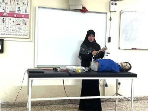 دورة تدريبية في طب بابل عن تخطيط القلب الكهربائي