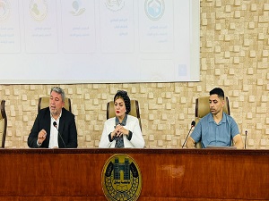 ورشة عمل تدريبية حول الاعتماد المؤسسي المشروط والبرنامج الاكاديمي