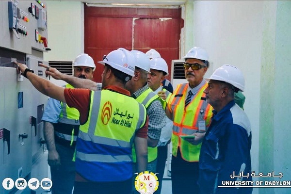 اعلام جامعة بابل