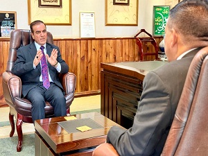 رئيس جامعة بابل يستقبل مستشار الشؤون الاستراتيجية في مستشارية الأمن القومي