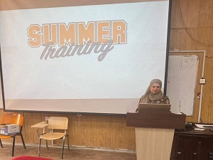 كلية الصيدلة تقيم ورشة تدريبية عن التدريب الصيفي لتعزيز مهارات الطلبة العملية