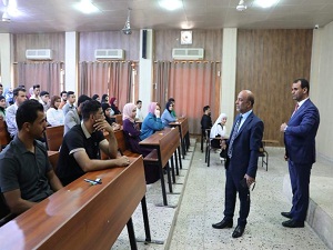 جامعة بابل تجري الامتحان التقويمي التجريبي لِطلبة القانون