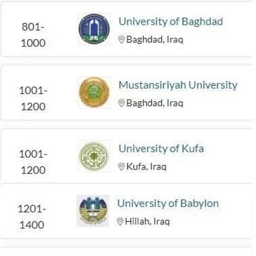 اعلام جامعة بابل