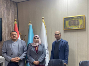 زيارة ميدانية الى الجامعة التكنولوجية / وحدة استثمار طاقات المبتعثين