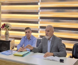 اجتماع علمي لمتابعة تقدم البحوث في مركز بابل للدراسات الحضارية والتاريخية